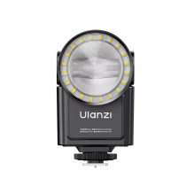 Fotoaparato blykstė - Ulanzi F16R / L302 2-in-1 blykstė ir LED šviesa GN16 2 500-6 500 K 1 200 mAh USB-C