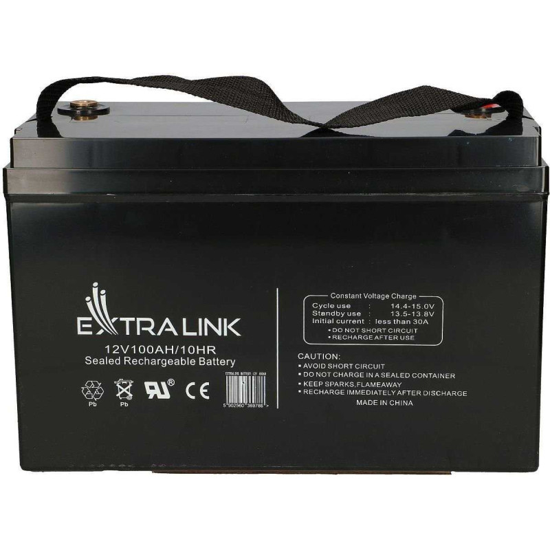 Extralink AGM 12V100AH / 10HR