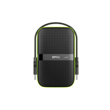 SILICON POWER Armor A60 - Kietasis diskas - 5TB - išorinis (nešiojamasis) - 2,5 colio (6,4 cm) - USB 3,1 Gen 1 - Juodas 
