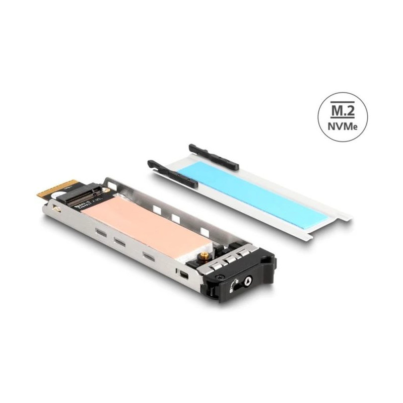 Removable frame slot for 1 x M.2 NVMe SSD for removable frames 47028 / 47042 / 47070 / 47072 / 47111 / 47117 / 47126 / 4