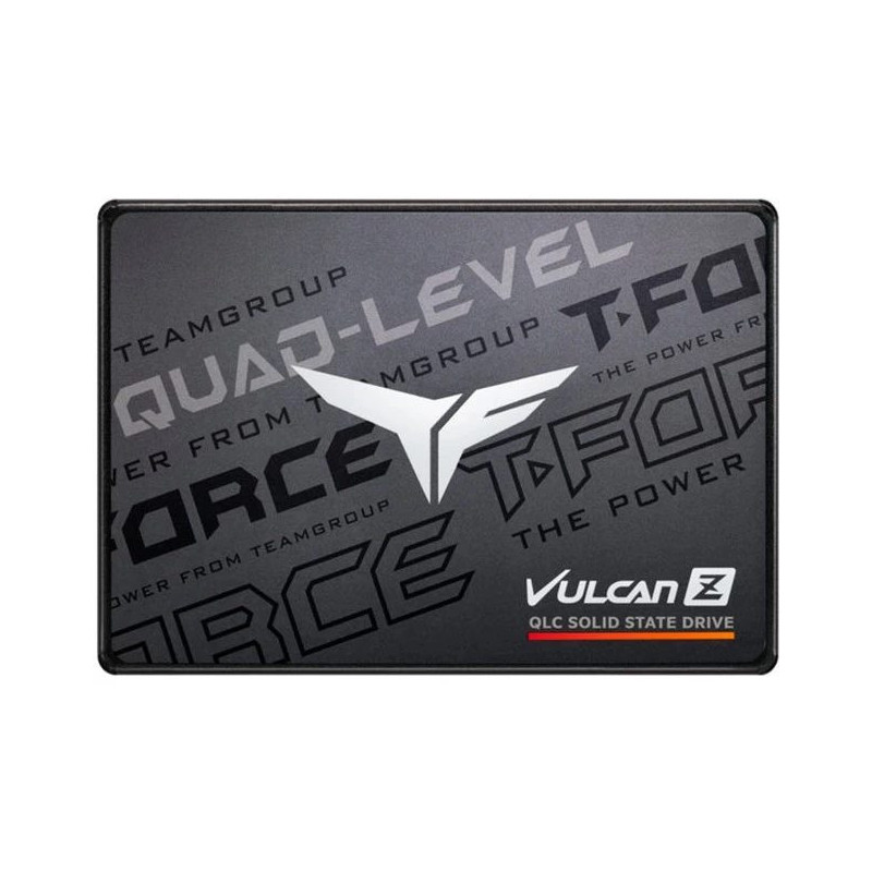 Teamgroup VULCAN Z QLC 2 TB, SSD melns / pelēks, SATA 6 Gb / s, 2,5 inch