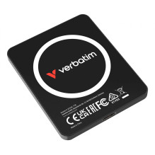 Verbatim SnapBack Ultra Slim SSD 1TB USB Type-C USB 3.2 Gen 2x2 Melns