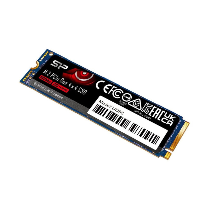 M.2 SSD Silicon Power 250 GB PCIe 4.0 NVMe UD85 — 2280, Lasīšana 3300 MB / s, Rakstīšana 1300 MB / s