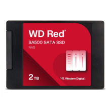 SSD disks Western Digital Red SA500 2TB 2,5 collu SATA III, 3D NAND, NAS