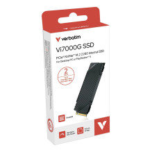 Verbatim Vi7000G PCIe NVMe M.2 SSD 2TB - spēļu risinājums