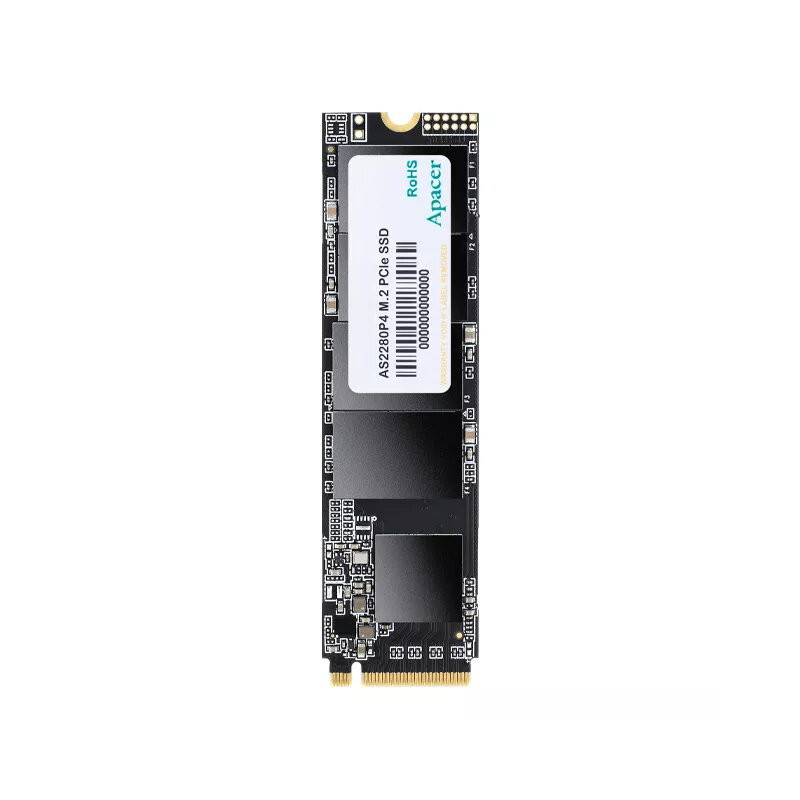 M.2 NVMe SSD APACER AS2280P4 512 GB — PCIe 3.0, 2100 / 1500 MB / s, 2280