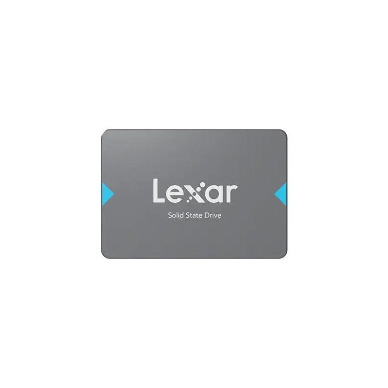 2,5 colio SATA III SSD Lexar NQ100 256 GB – 550 MB/s skaitymas, 6 Gbit/s perdavimas