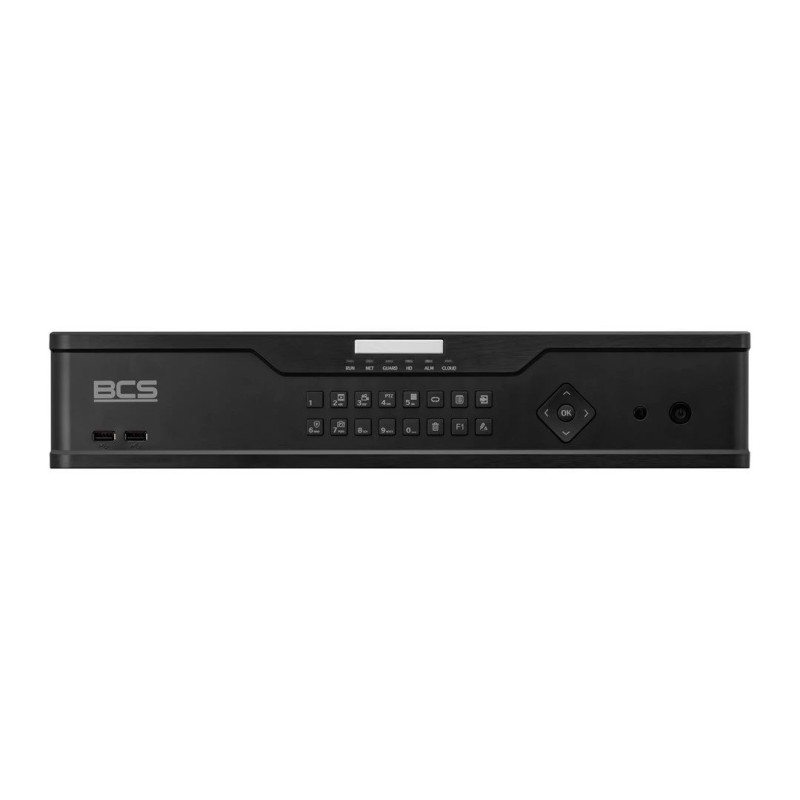 BCS 32-kanālu IP NVR, 8 SATA sloti, 4K, H.265+, RAID, BCS-P-NVR3208R-A-4K-III