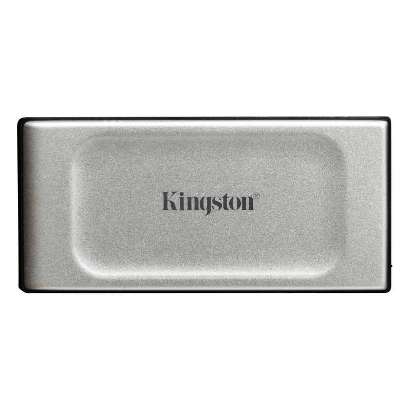 Kingston XS2000 Portable SSD, 4 TB, USB-C 3.2 Gen 2x2, 2000 MB/s, Black/Silver