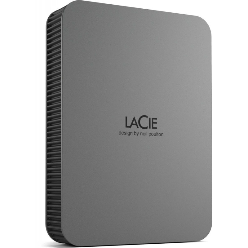 LaCie Mobile Drive Secure 5TB ārējais cietais disks 2,5 collas Mac &amp; PC Space Grey datu atkopšanas pakalpojums (STLR