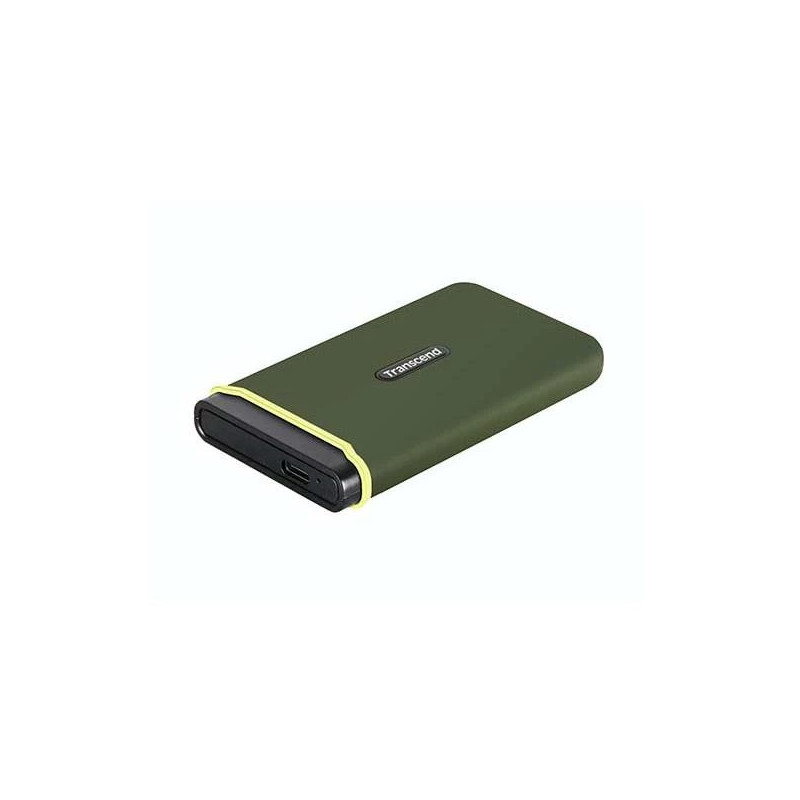 Transcend ESD380C - 1000 GB - USB Typ-A auf USB Typ-C - 3.2 Gen 2 (3.1 Gen 2) - 2000 MB / s - Passwortschutz - Grün (TS1
