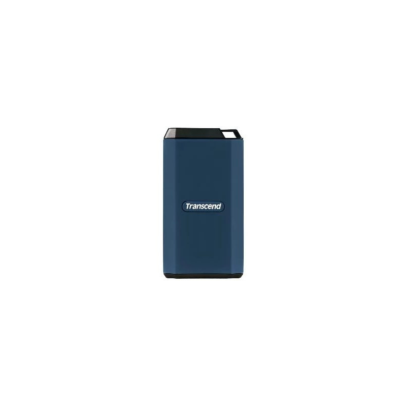Transcend ESD410C pārnēsājamais SSD disks - 4TB - USB Type-C / A - tumši zils