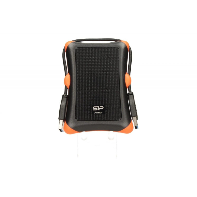 Silicon Power Armor A30 External HDD Drive (1TB 2.5" USB 3.2 5400RPM Orange-Black SP010TBPHDA30S3K)