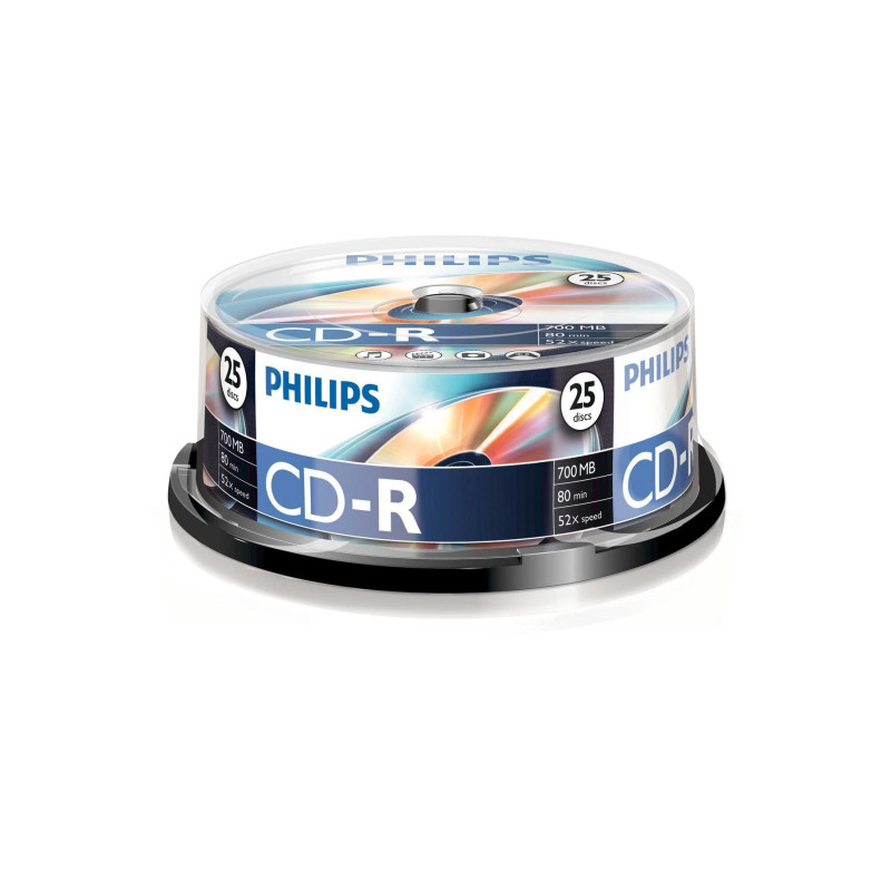 Philips CD-R CR7D5NB25 / 00 700 MB 52x 80 min