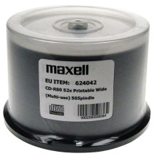 MAXELL CD-R 700MB 50 gab....