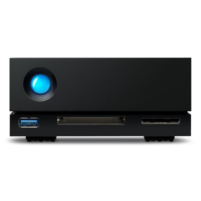 LACIE 1big Dock 10TB Thunderbolt 3 + USB 3.1 8.9cm 3.5 collu MAC un PC - pelēks