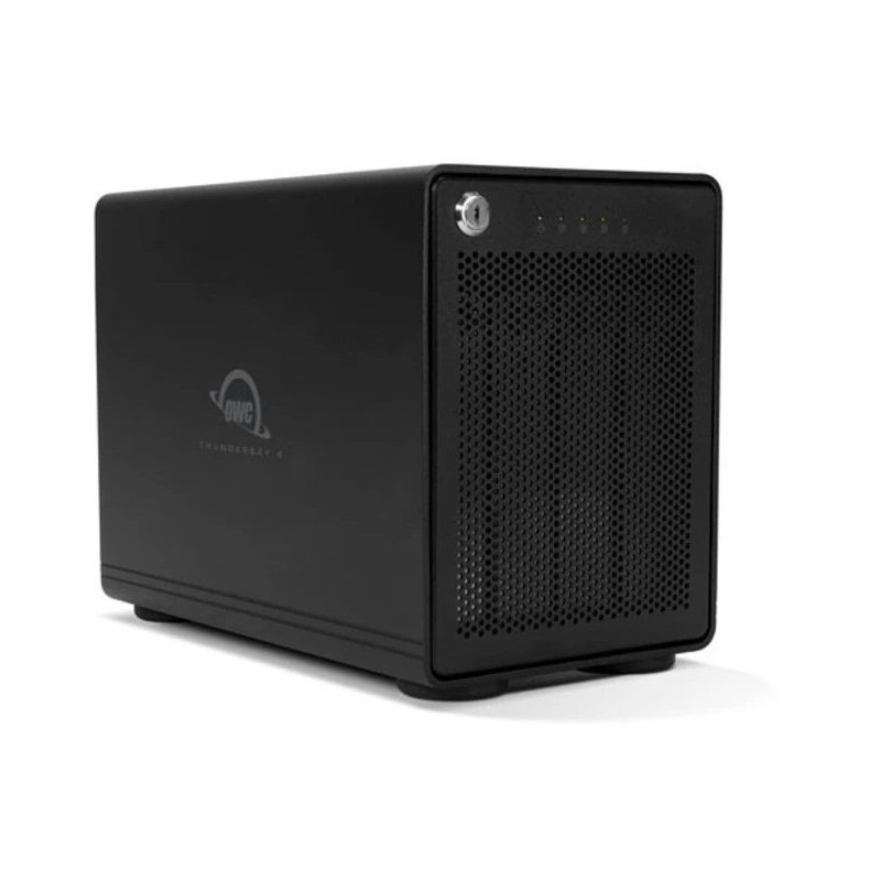 ThunderBay 4 - RAID 5 (schwarz, 4-Bay Storage Enclosure mit Dual Thunderbolt 3 Ports)