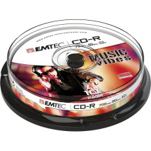 CD-R Emtec 52x 10 pak.