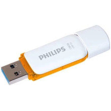 Philips FM12FD75B / 00 USB flash drive 128 GB USB Type-A 3.2 Gen 1 (3.1 Gen 1) Orange, White