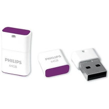 Philips FM64FD85B / 00 USB Flash Drive 64 GB USB Type-A 2.0 Purple, White
