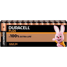Duracell BATT.PLUS AAA, 24...