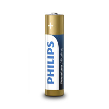 Philips Premium Alkaline LR03M4B / 10 vienreizējās lietošanas baterija AAA