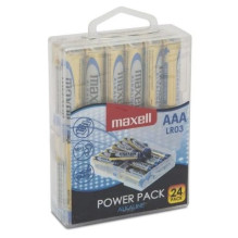 MAXELL sārma baterija LR03, VĒRTĪBU KASTE 24 gab.