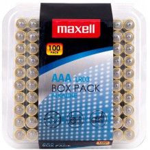 MAXELL sārma baterija LR03 AAA 1,5V 100 gab.