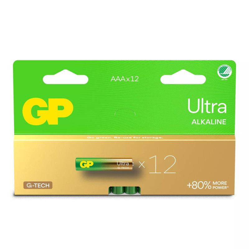 GP GP24AU AAA šarminė baterija, vienkartinė, 44,5 mm, 11,5 g