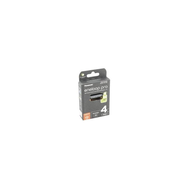 Panasonic eneloop pro AAA tipo įkraunamos baterijos 900mAh, 4 vnt.