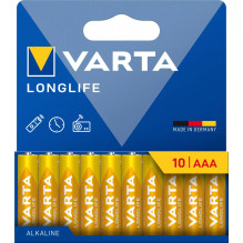 Viena reizes baterija Varta...