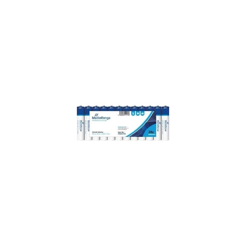 MediaRange Premium baterija 24 x AAA - sārma (MRBAT 103)