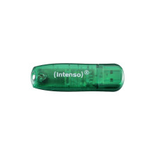 USB zibatmiņa Intenso 8GB, zaļa, USB 2.0 (3502460)