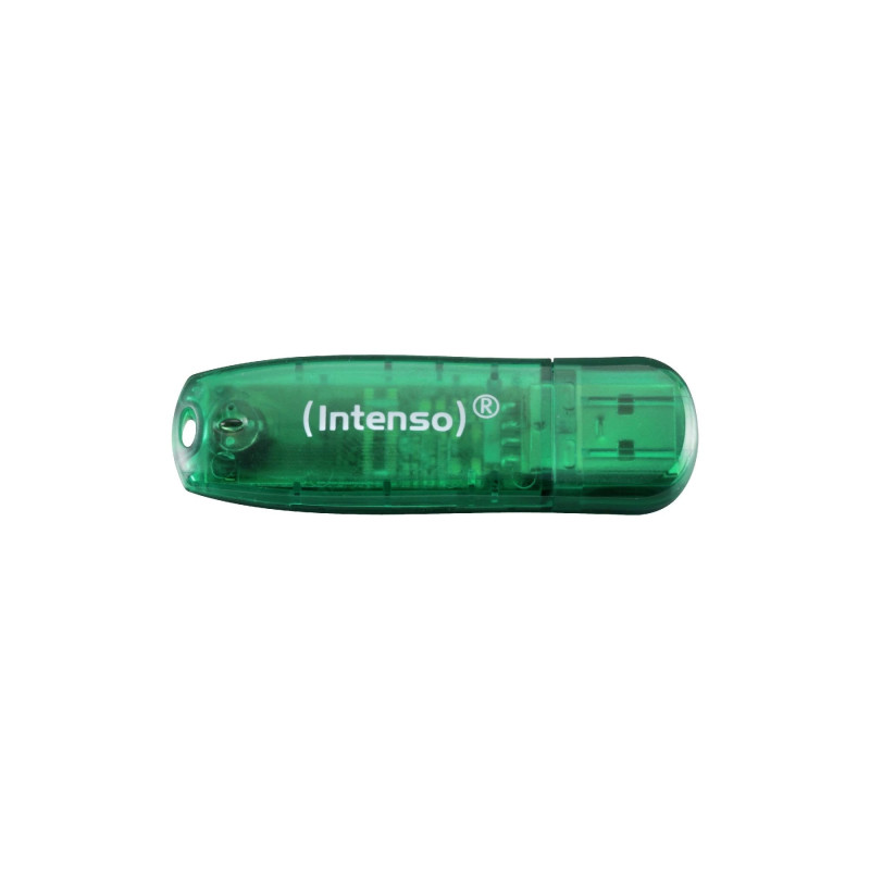 USB zibatmiņa Intenso 8GB, zaļa, USB 2.0 (3502460)