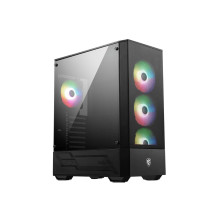 Computer Case - MSI Mag Forge 112R Midi Tower Black, Transparent Computer Case - MSI Mag Forge 112R Midi Tower Black, Transparent
