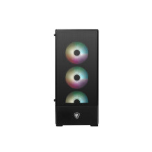 Computer Case - MSI Mag Forge 112R Midi Tower Black, Transparent Computer Case - MSI Mag Forge 112R Midi Tower Black, Transparent