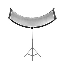 Fotografijos priedas - Caruba Curved Face Reflector Pro 180x65cm Fotografijos priedas - Caruba Curved Face Reflector Pro 180x65cm