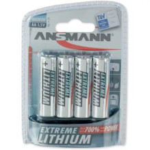 Ansmann Extreme Ličio AA Mignon vienkartinės baterijos, 4 vnt.