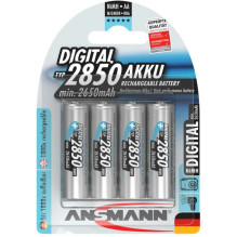 Buitinės baterijos Ansmann 5035092 NiMH 4 vnt. 2850 mAh