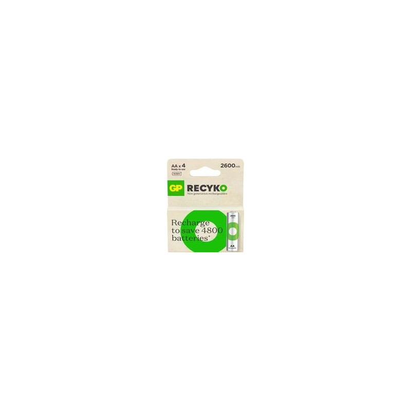 GP ReCyko Mignon AA įkraunama baterija 2600 mAh 1,2 V (NiMH)