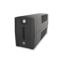 Conceptronic ZEUS01G 650VA 360W UPS, 2x Lielbritānijas kontaktligzda, HID USB, RJ45 Ienākošais / Izejošais, AVR