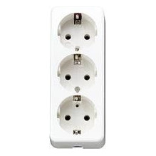 Jung Triple Schuko...