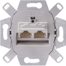 Divu portu RJ-45 rozete...