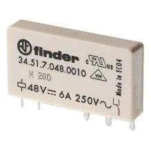 Finder PCB jaudas relejs 24...