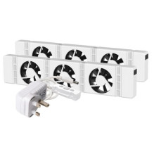 Fan - SpeedComfort Duo Set 12V 20dB 0.55W Dimensions 340x70x23mm White Fan - SpeedComfort Duo Set 12V 20dB 0.55W Dimensions 340x70x23mm White