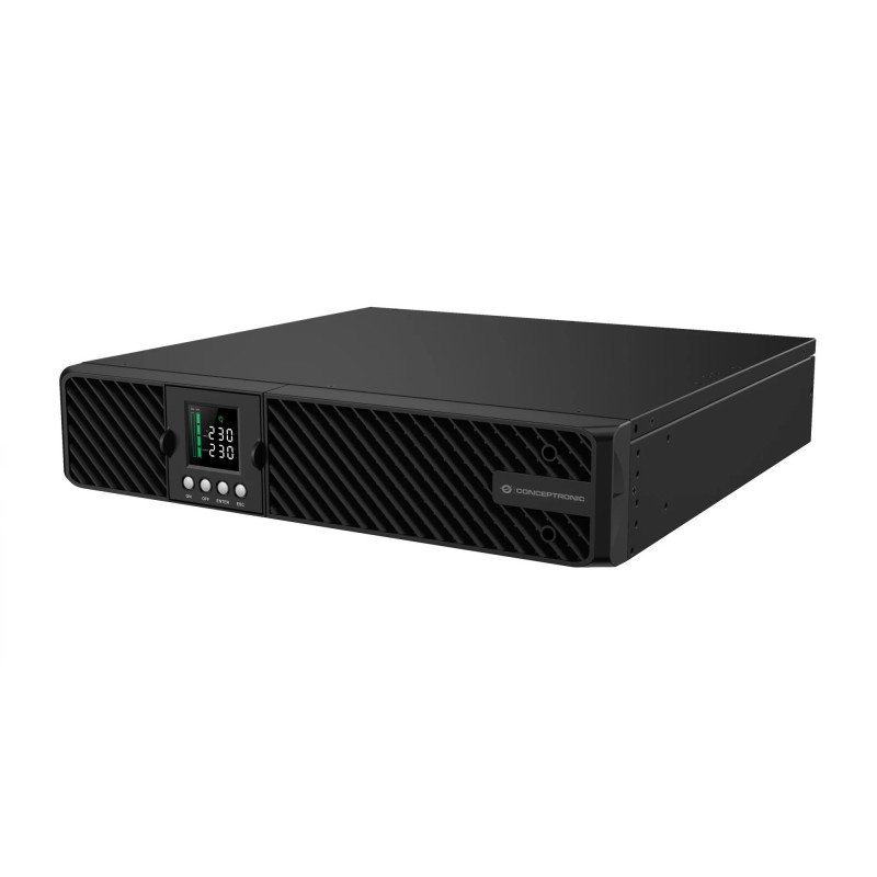 Conceptronic ZEUS51E1K 1000VA 1000W Online UPS, IEC, Double-conversion, 1 kVA, 1000 W, Sine, 220 V, 240 V