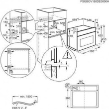 Mikrobangų krosnelė Electrolux LVM8E08Z