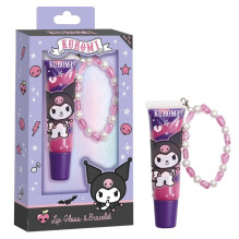 CHILDREN'S LIP BALM WITH BRACELET 13ML KUROMI
