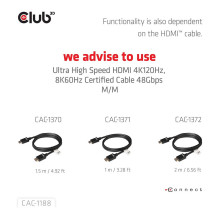 CLUB3D CAC-1188 video cable adapter CLUB3D CAC-1188 video cable adapter