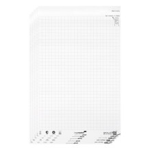 Legamaster Flipchart-Papier SKETCH ECO kariert 65,0 x 98,0 cm, 20 Blatt, 5 Blöcke